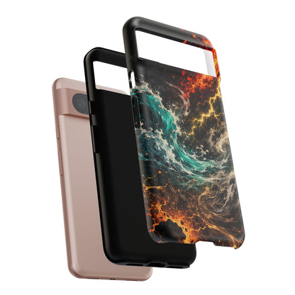Elemental Cosmic Storm Tough Phone Case — Protective Case