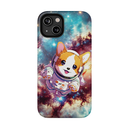Space Corgi to the Rescue Impact-Resistant Case