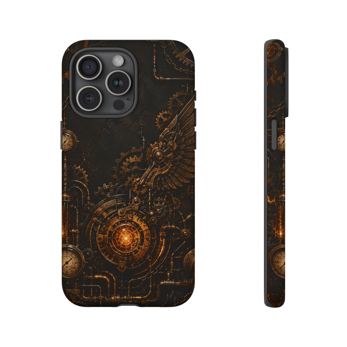 Steampunk Gear Wing Phone Case