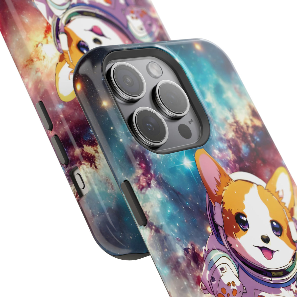 Space Corgi to the Rescue Impact-Resistant Case