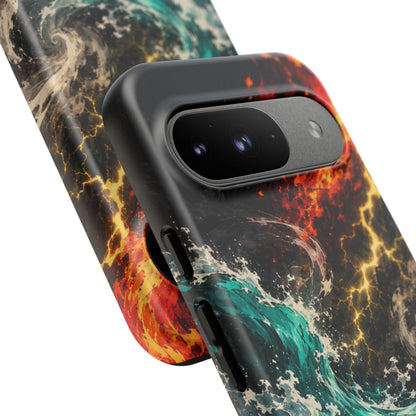 Elemental Cosmic Storm Tough Phone Case — Protective Case