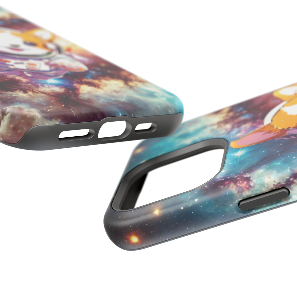 Space Corgi to the Rescue Impact-Resistant Case