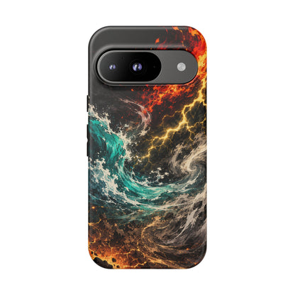 Elemental Cosmic Storm Tough Phone Case — Protective Case