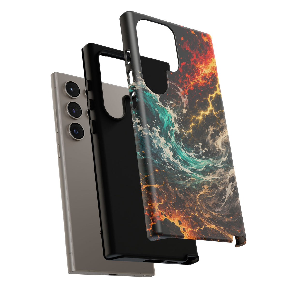Elemental Cosmic Storm Tough Phone Case — Protective Case