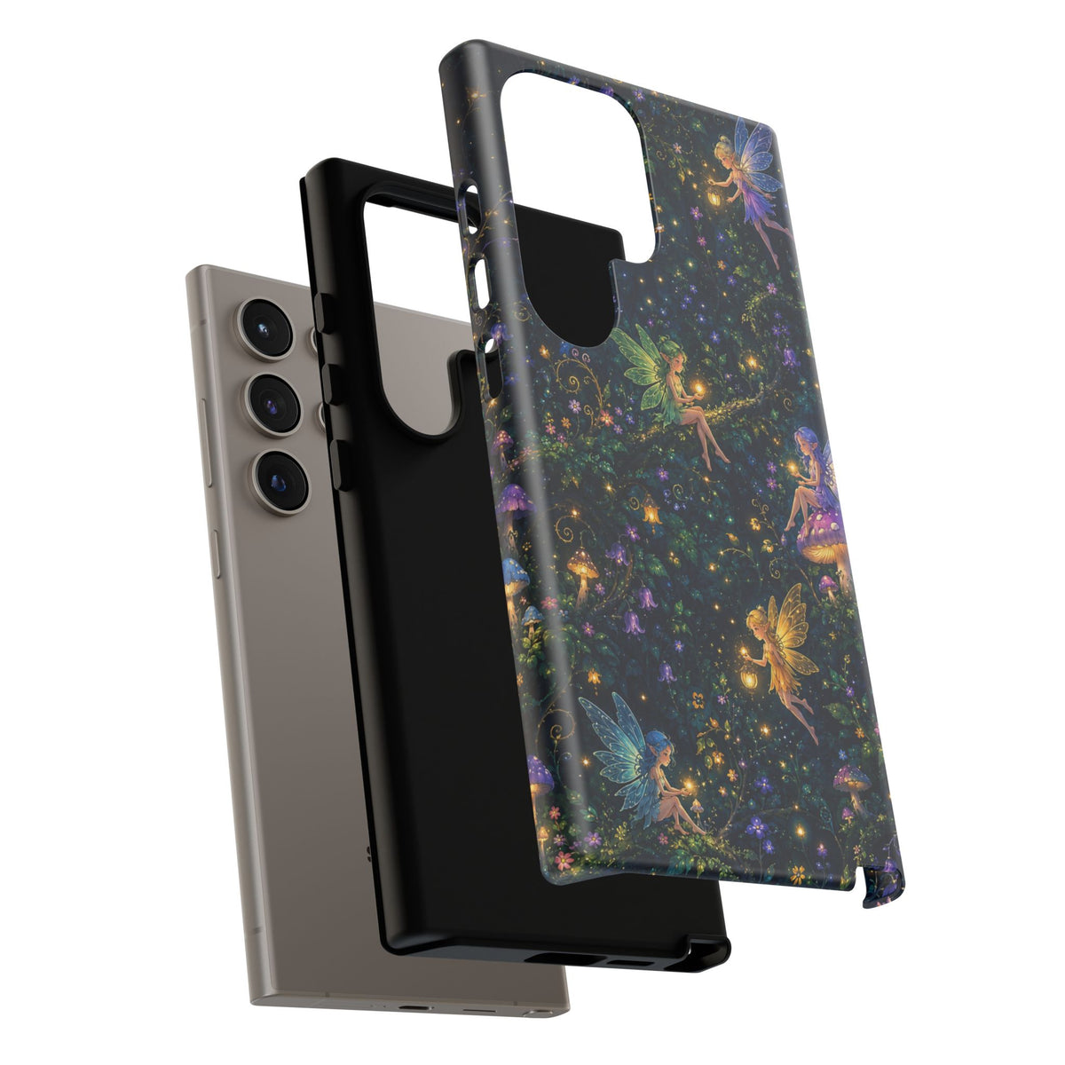 Fairy Night Tough Phone Case — Sparkling Fantasy Galaxy Protection