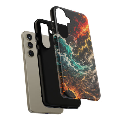 Elemental Cosmic Storm Tough Phone Case — Protective Case