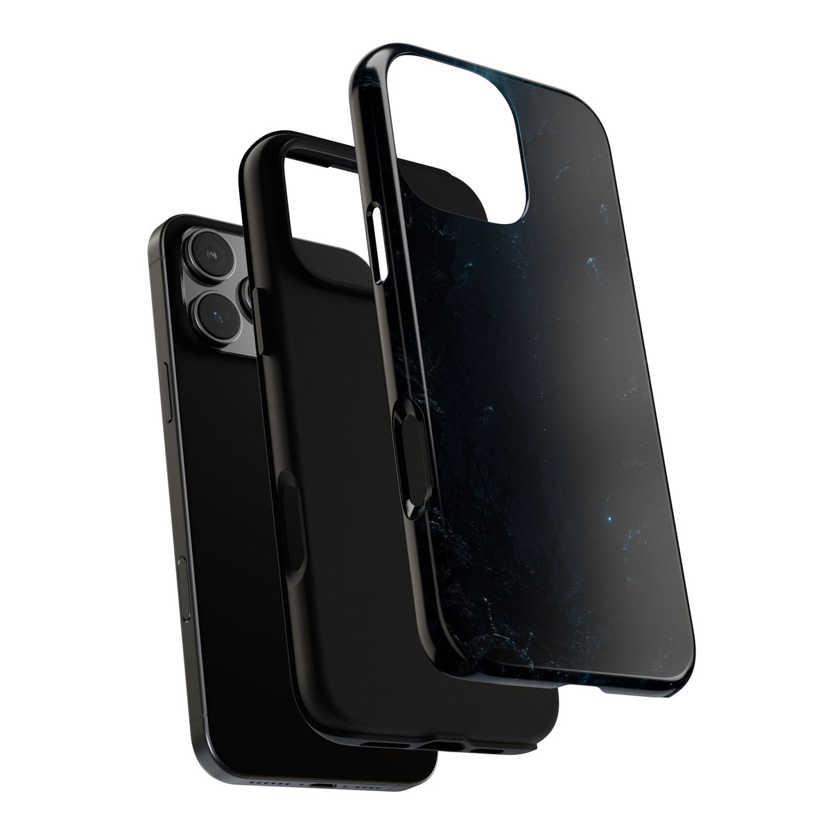 Dark Sea Trench Tough Phone Case — Protective Stylish iPhone Cover