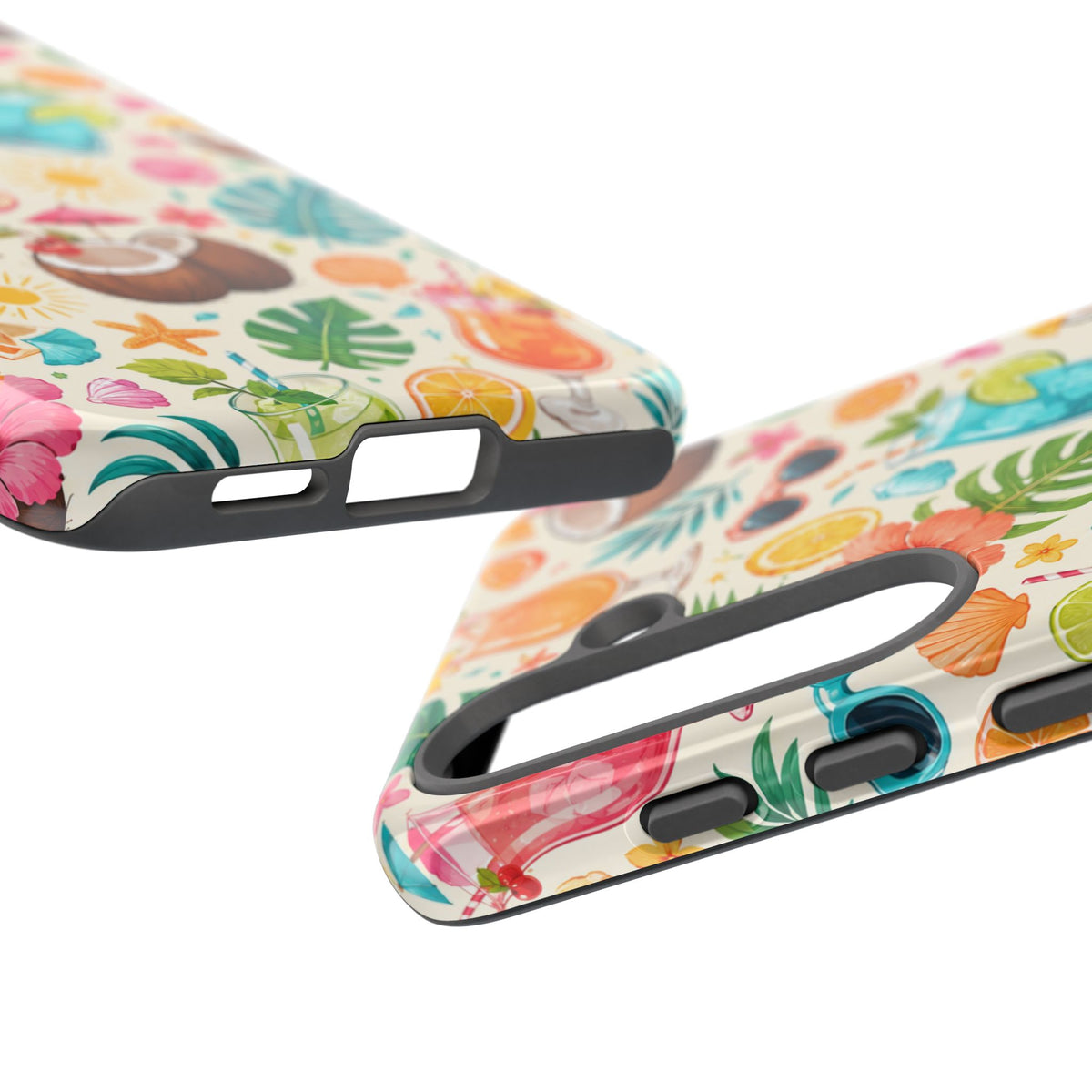 Tropical Cocktail Phone Case — Summer Beach Pattern iPhone Case