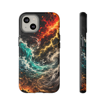 Elemental Cosmic Storm Tough Phone Case — Protective Case