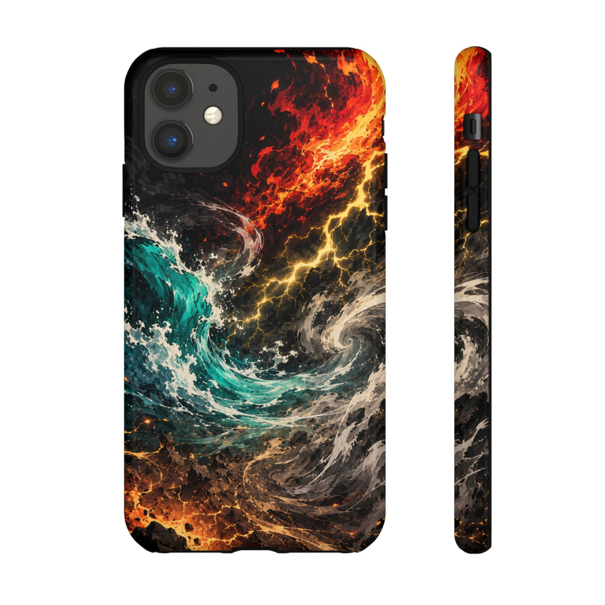 Elemental Cosmic Storm Tough Phone Case — Protective Case