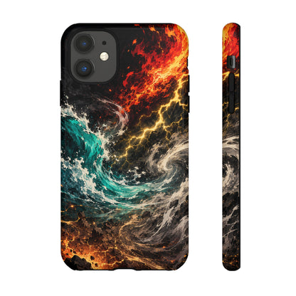 Elemental Cosmic Storm Tough Phone Case — Protective Case