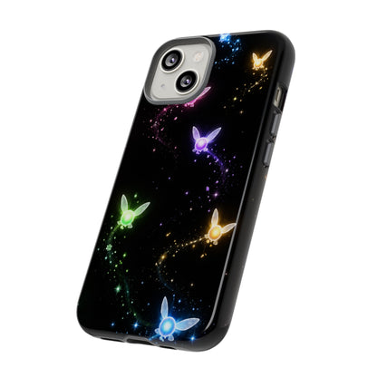 Tough Case — Glowing Fairy Butterflies Phone Case