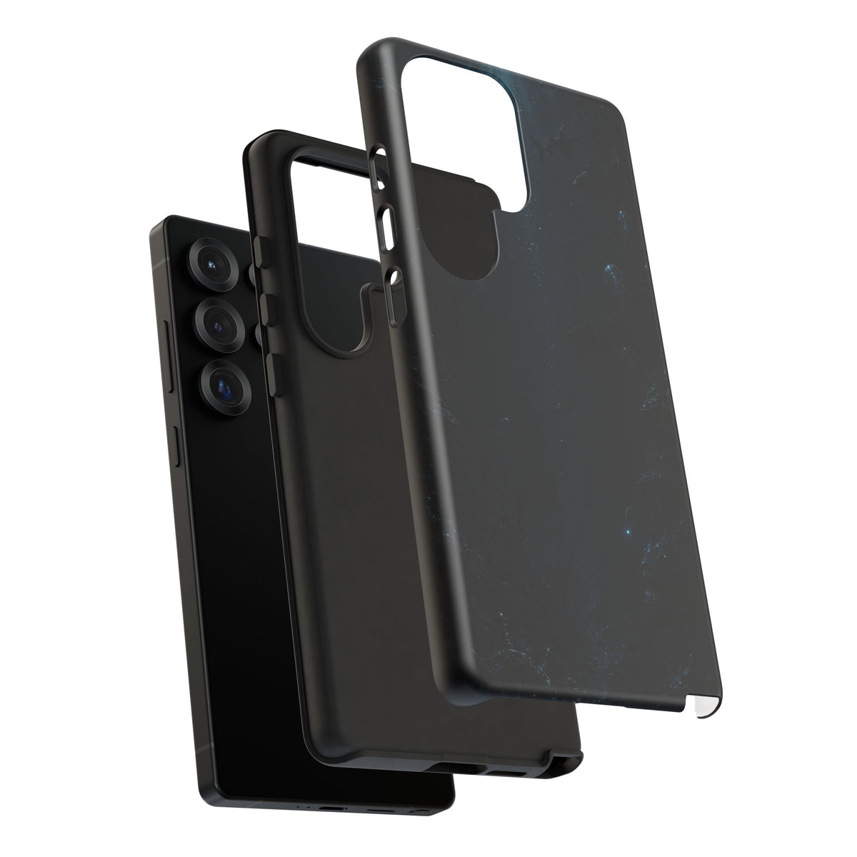 Dark Sea Trench Tough Phone Case — Protective Stylish iPhone Cover