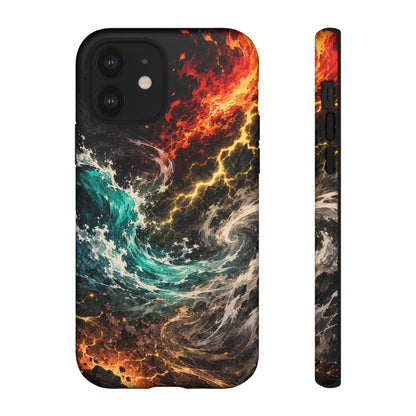 Elemental Cosmic Storm Tough Phone Case — Protective Case