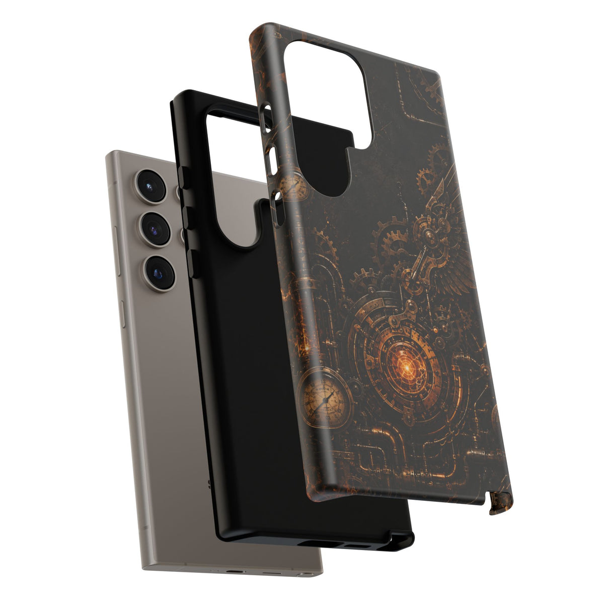 Steampunk Gear Wing Phone Case