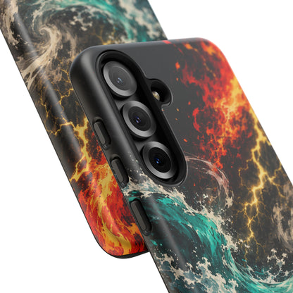 Elemental Cosmic Storm Tough Phone Case — Protective Case
