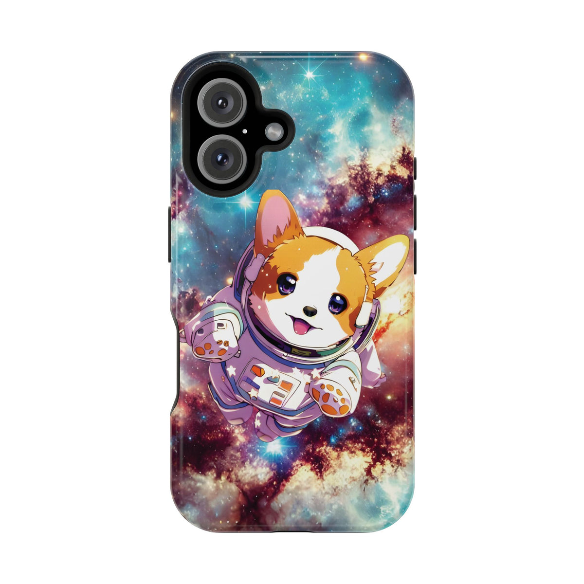 Space Corgi to the Rescue Impact-Resistant Case